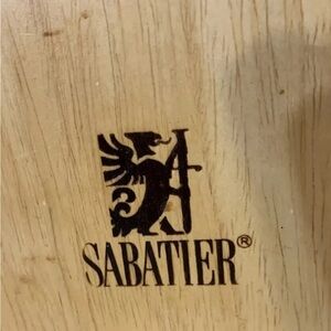 Sabatier 14 slot oak cutlery Wooden Knife Block‎